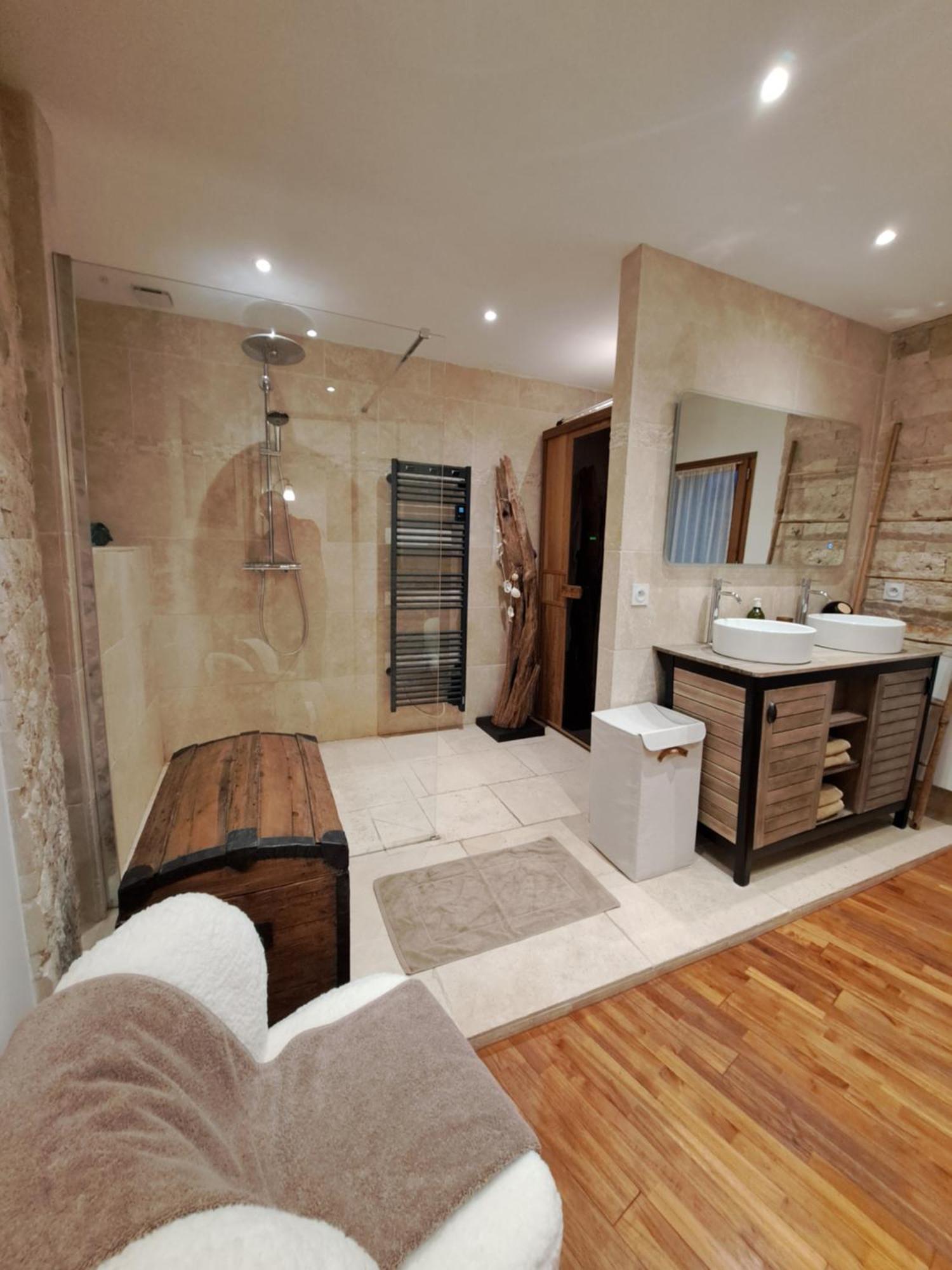 La Trémière, maison de village, sauna, vue garrigue Bouzigues Extérieur photo